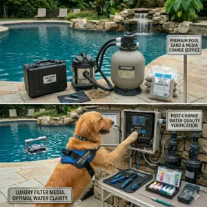 Pool Sand Changes